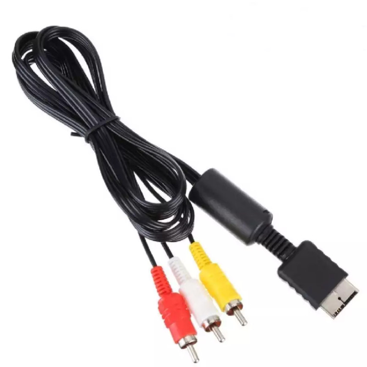 کابل تصویر پلی استیشن 1 و 2 طول 1.5 متر ( اورجینال )