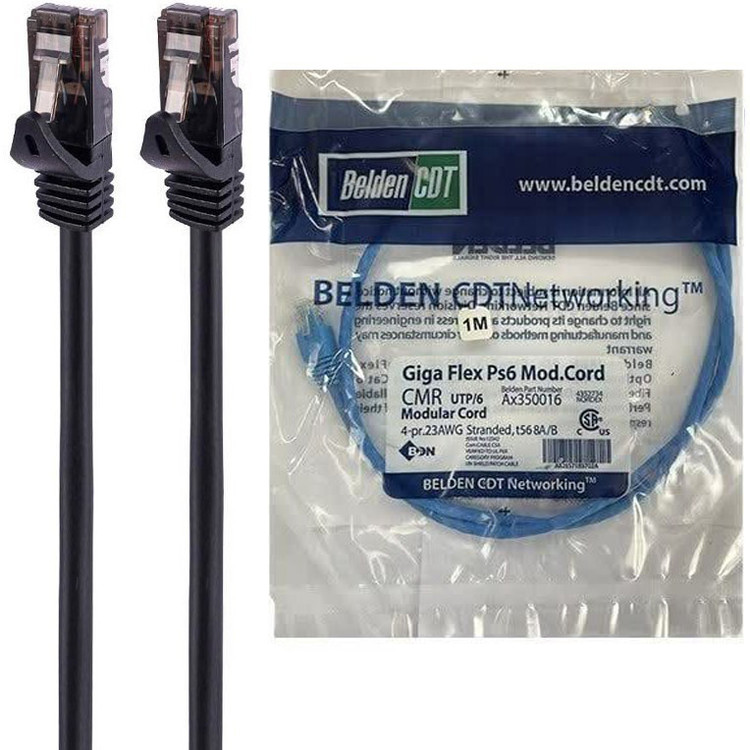 کابل شبکه CAT6 بلدن (Belden) طول 1 متر