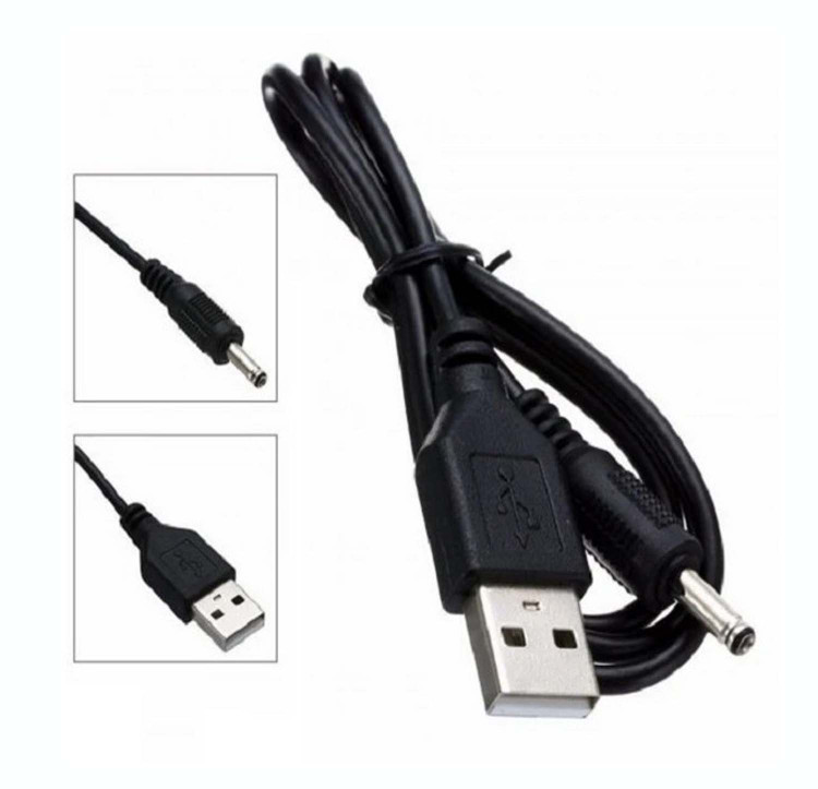کابل شارژ سوزنی درشت به USB برای گوش های قدیمی