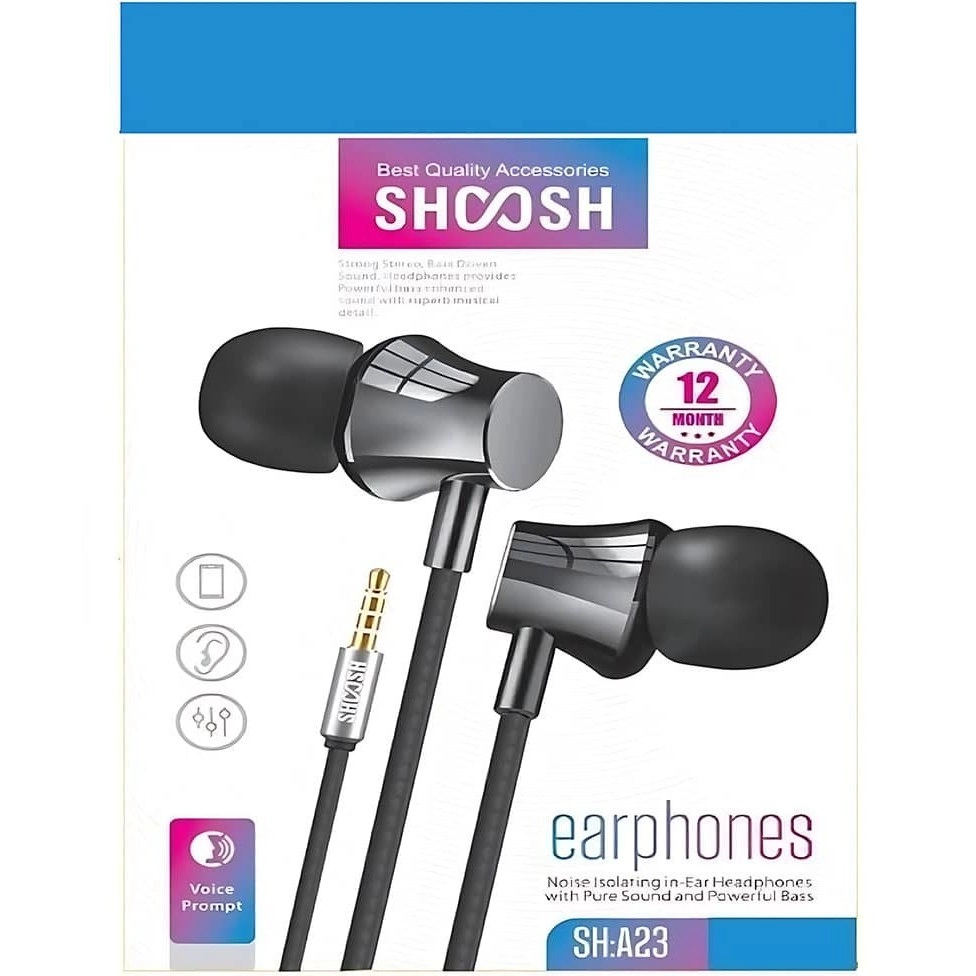 هندزفری سیم دار شوش (SHOOSH) مدل SH-A23