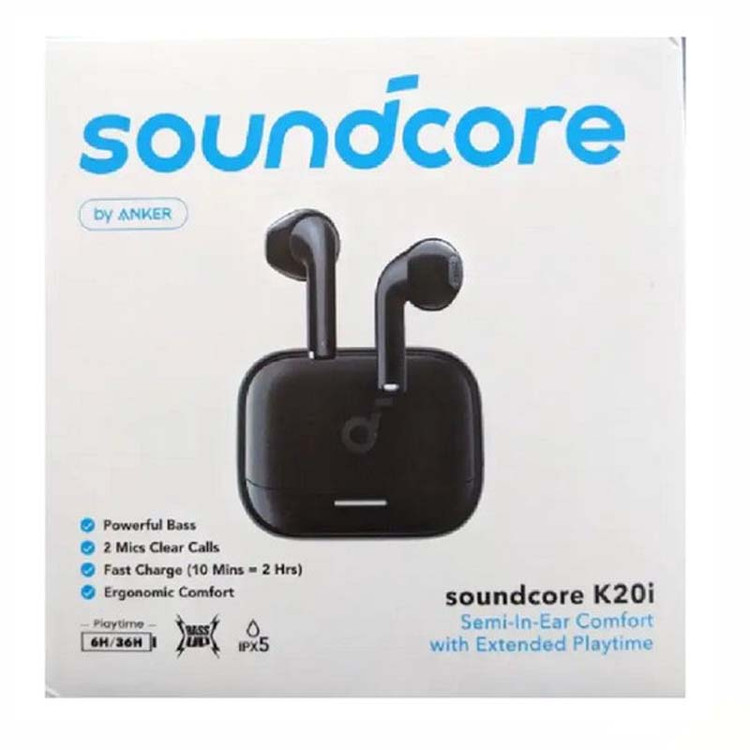 ایرپادز (هدفون بی سیم) انکر (ANKER) Soundcore K20i مدل A3994H11 ( 18 ماه گارانتی ایستا)