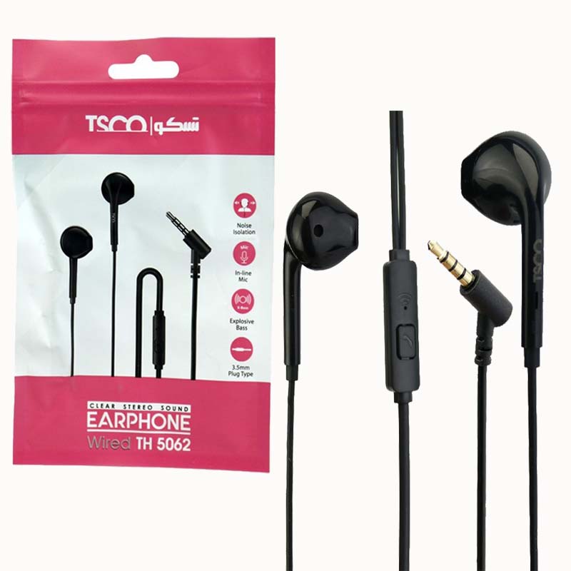 هندزفری سیم دار تسکو TSCO مدل TH 5062