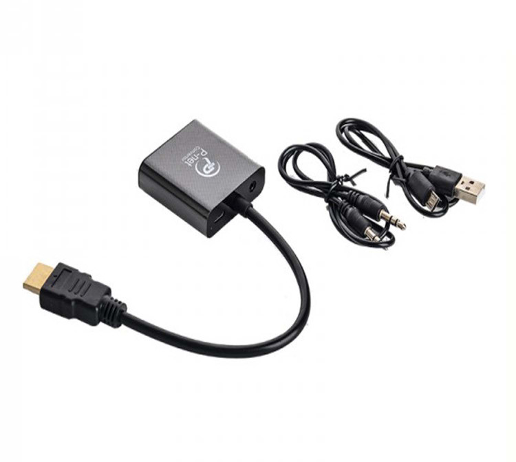 مبدل HDMI به VGA پی نت (با کابل صدا)