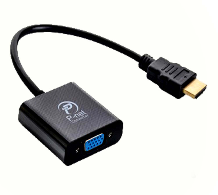 مبدل HDMI به VGA پی نت (با کابل صدا)