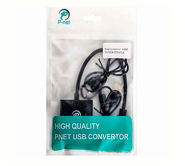 مبدل HDMI به VGA پی نت (با کابل صدا)