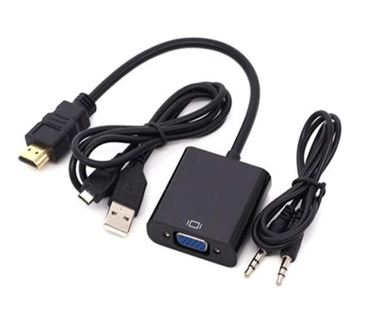مبدل HDMI به VGA پی نت (با کابل صدا)