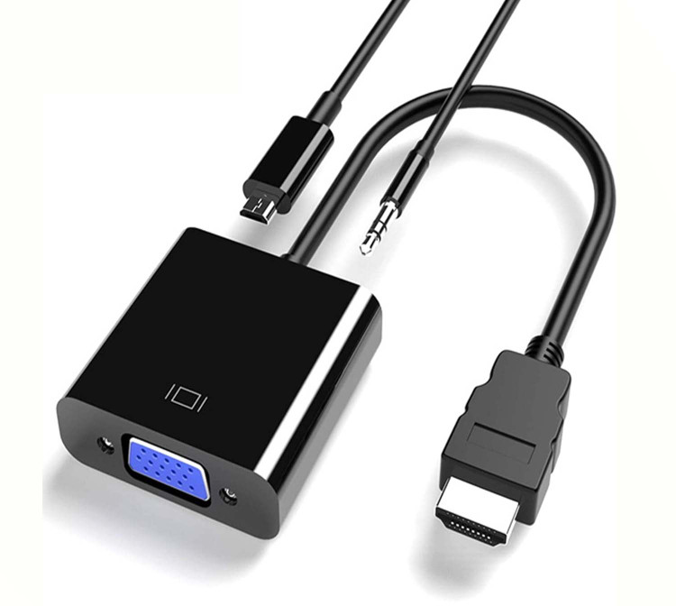 مبدل HDMI به VGA پی نت (با کابل صدا)