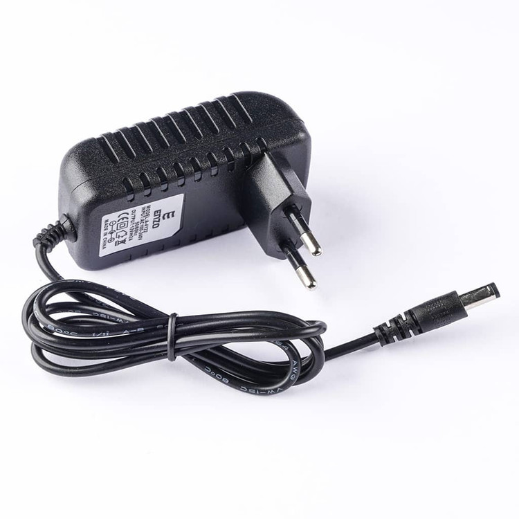 آداپتور مودم 12 ولت 2 آمپر انزو مدل A-4122 ( سر درشت )