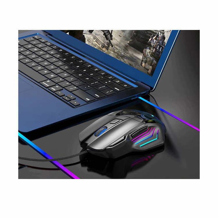 ماوس مخصوص بازی با سیم هیسکا مدل HX-MOG310 ( گارانتی 12 ماهه هیسکا سرویس)