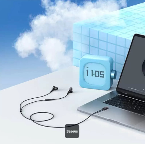 قیمت خرید هندزفری تایپ سی باسئوس مدل CZ18 با گارانتی 24 ماه آونگ