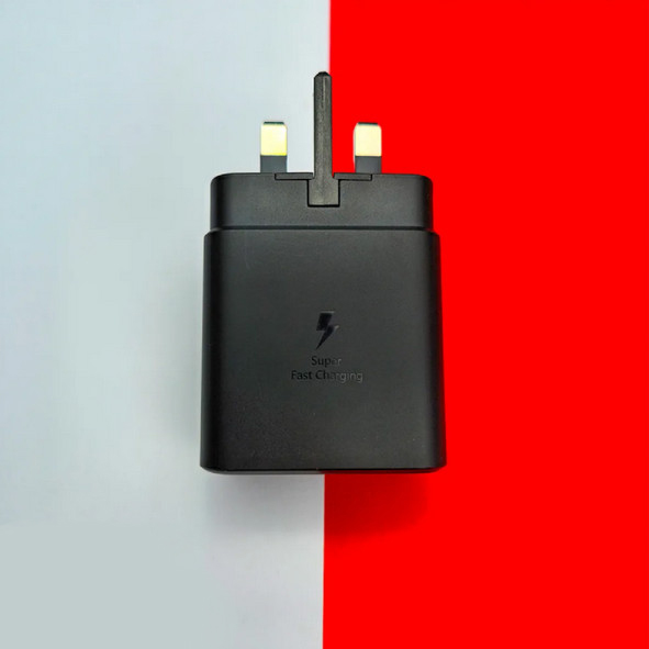 شارژر اورجینال 45 وات سامسونگ( Samsung ) اورجینال صد در صد  ( 3 پین )  رنگ مشکی