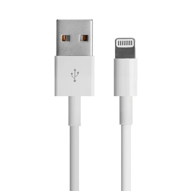 کابل شارژر اپل USB به Lightning  صدرصد اورجینال  طول 1 متر  ( گارانتی تضمین اصالت و سلامت فیزیکی )