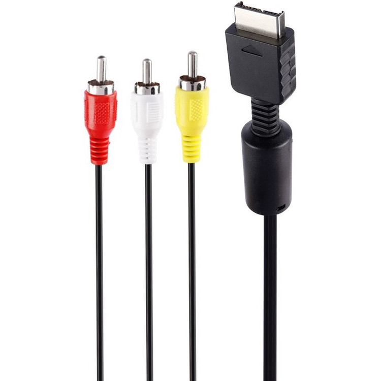 کابل تصویر پلی استیشن 1 و 2 طول 1.5 متر ( اورجینال )