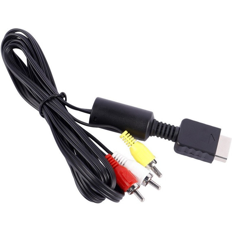 کابل تصویر پلی استیشن 1 و 2 طول 1.5 متر ( اورجینال )