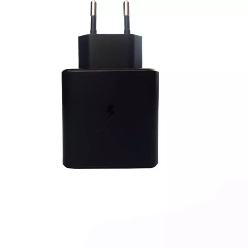 شارژر اورجینال 45 وات سامسونگ( Samsung )  به همراه کابل دو سر Type C( گارانتی 6 ماهه هیسکا )