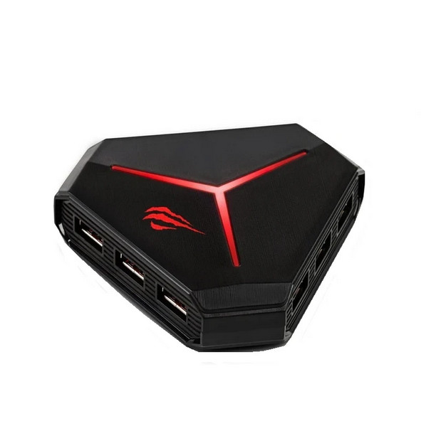 هاب 10 پورت  USB 3.0 هویت ( HAVIT ) مدل H95 ( گارانتی 12 ماهه متین )