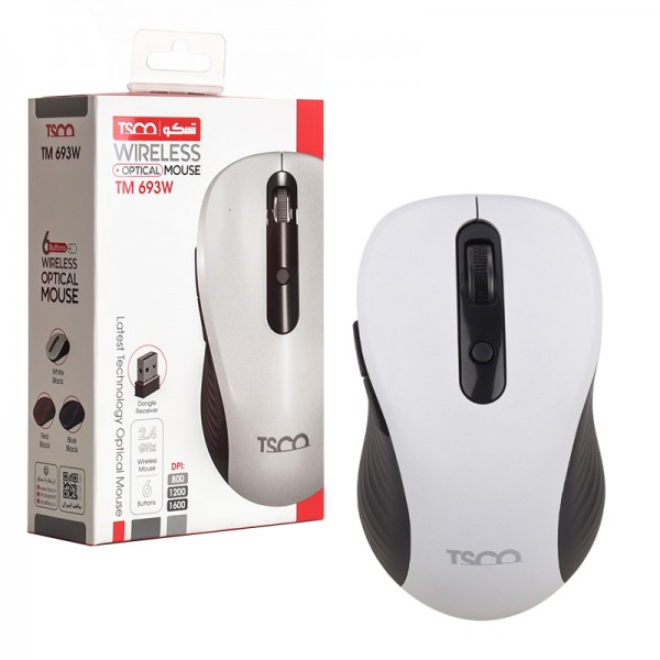 ماوس بی سیم تسکو مدل TM 693W