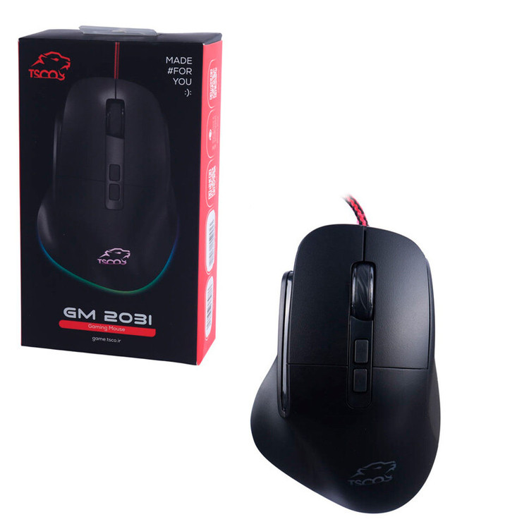 ماوس سیم دار گیمینگ تسکو ( TSCO) مدل TDCO GM 2031 (گارانتی 12 ماهه توسن سیستم شرق )