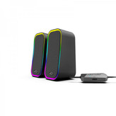 اسپیکر دو تیکه کامپیوتر تسکو (TSCO) مدل GS 2076 رنگ مشکی ( گارانتی 12 ماهه توسن سیستم شرق )