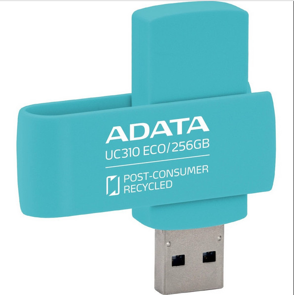 فلش مموری ای دیتا (ADATA) مدل UC310 Eco USB3.2 ظرفیت 128 گیگابایت رنگ سفید ( گارانتی 60 ماهه آونگ)