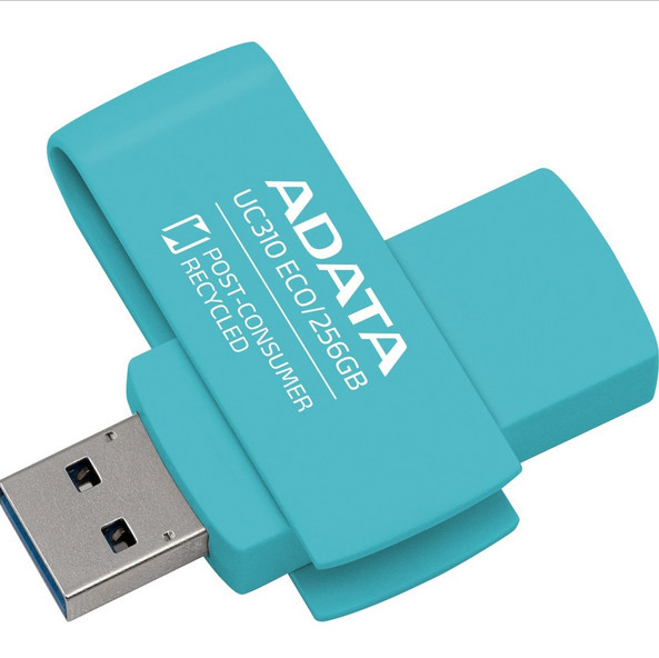 فلش مموری ای دیتا (ADATA) مدل UC310 Eco USB3.2 ظرفیت 128 گیگابایت رنگ سفید ( گارانتی 60 ماهه آونگ)
