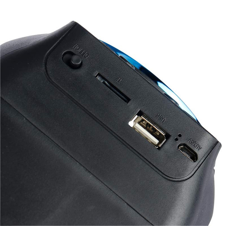 اسپیکر بلوتوثی رم و فلش خور کی تی ایکس ( KTX) مدل 1588A رنگ آبی