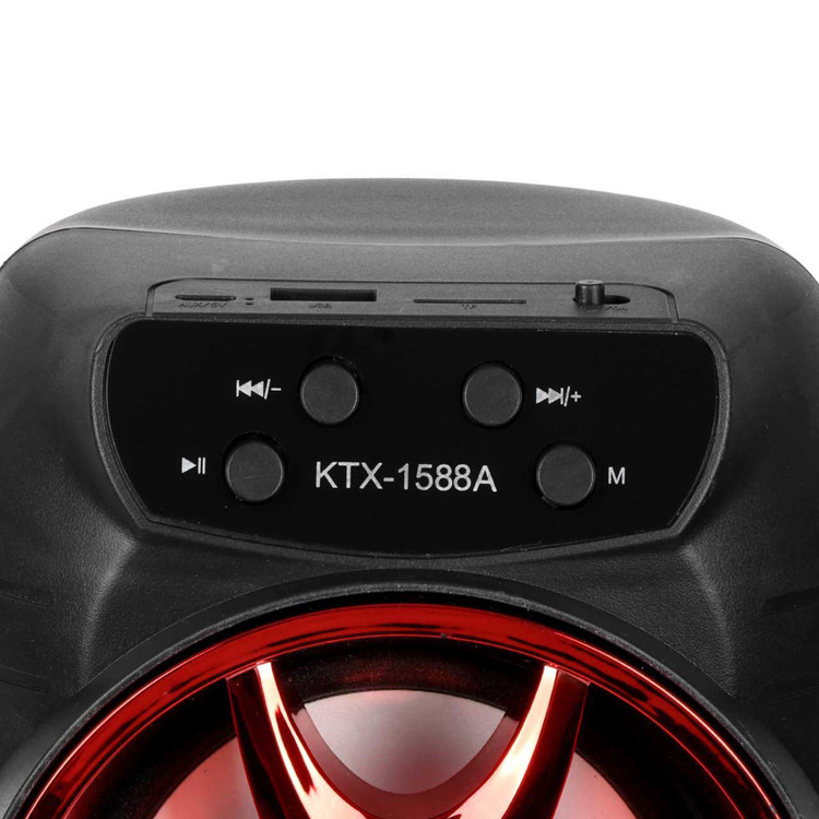 اسپیکر بلوتوثی رم و فلش خور کی تی ایکس ( KTX) مدل 1588A رنگ قرمز