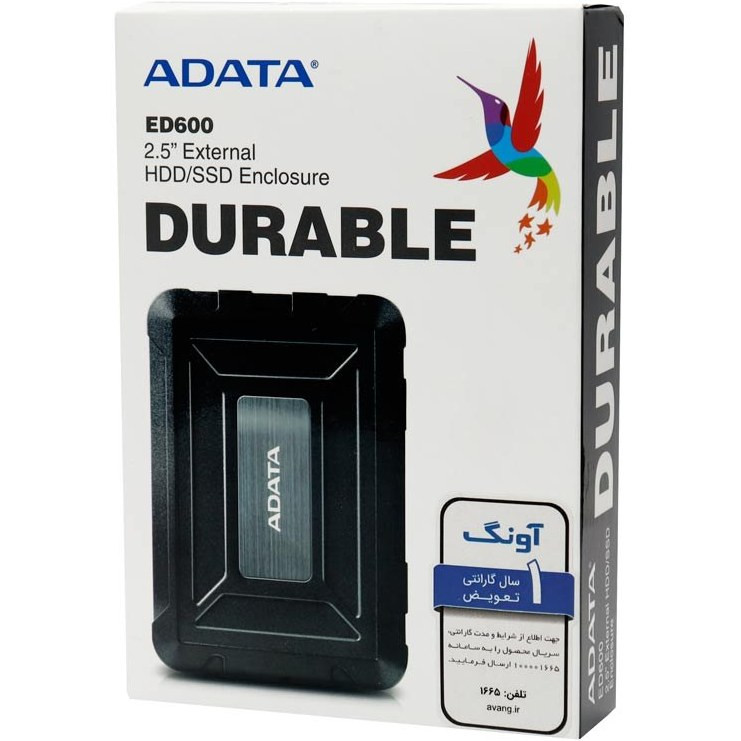 ADATA ED600 Enclosure For 2.5 Inch HDD and SSD