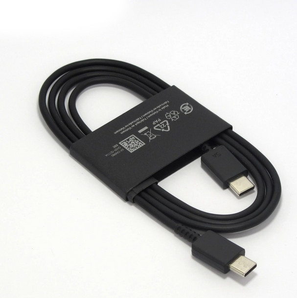 کابل شارژ Type-C به Type-C اورجینال سامسونگ مدل EP-DN980 رنگ مشکی (سر جعبه ای-اصل ویتنام)