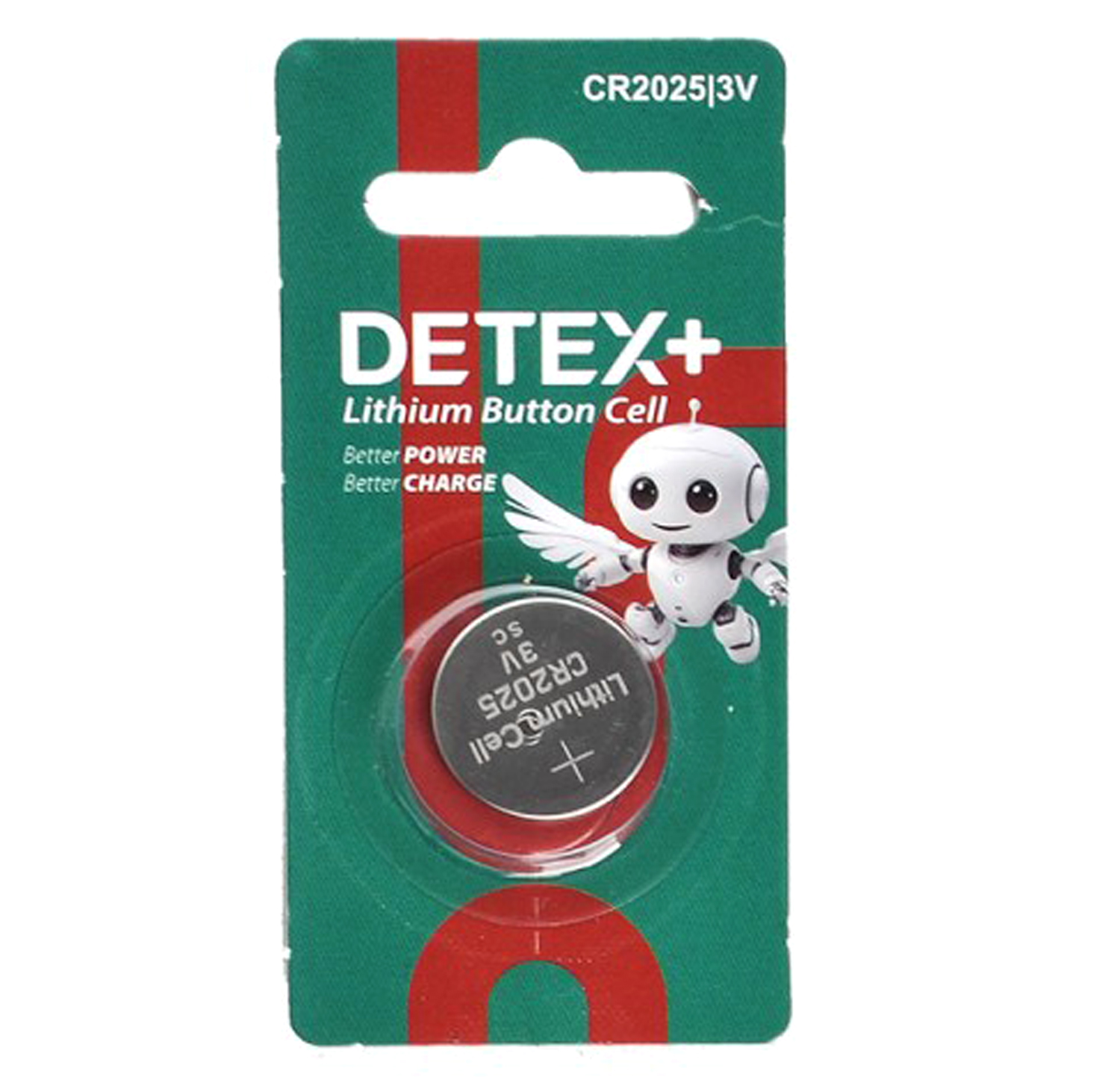 باتری سکه ای دیتکس پلاس (DETEX) مدل CR2025