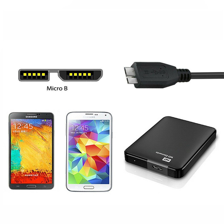 کابل تبدیل USB به هارد اکسترنال دی نت (DNET) طول 1.5 متر