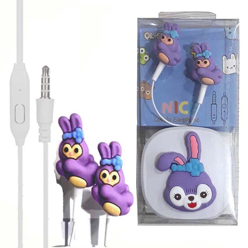 هندزفری فانتزی نایس مدل QL-515 (بنفش)