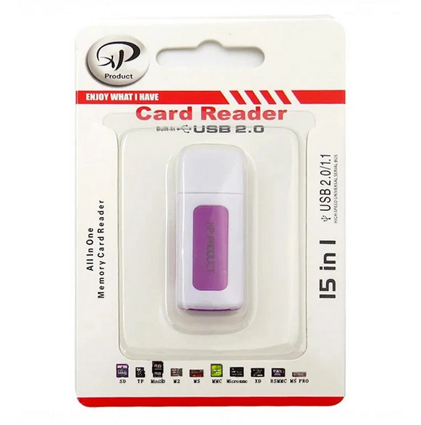 رم ریدر همه کاره XP-Product XP-620T ( رنگ بندی رندوم )