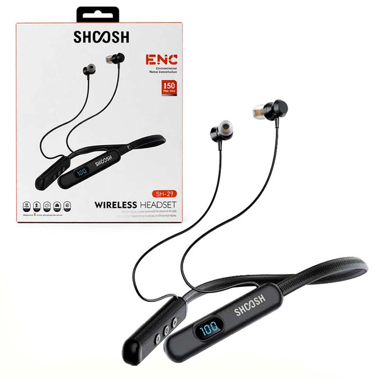هندزفری گردنی بلوتوثی شوش (SHOOSH ) مدل SH29 ( 12 ماه گارانتی گسترش امواج کرخه)