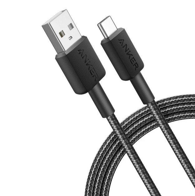 کابل شارژ USB به Type-C انکر (Anker) مدل A81H5H11 (گارانتی 18ماهه حافظه طلایی ایستا)کابل شارژ USB به Type-C انکر (Anker) مدل A81H5H11 (گارانتی 18ماهه حافظه طلایی ایستا)