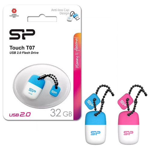 فلش سیلیکون پاور (Silicon Power) مدل Touch T07 ظرفیت 32 گیگ (گارانتی 60 ماهه گارانتی متین)