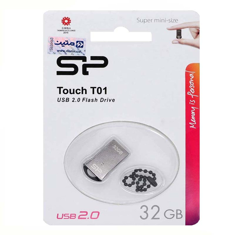 فلش مموری سیلیکون پاور USB 2.0 مدل Jewel T01 ظرفیت 32 گیگابایت(گارانتی 60 ماهه متین)