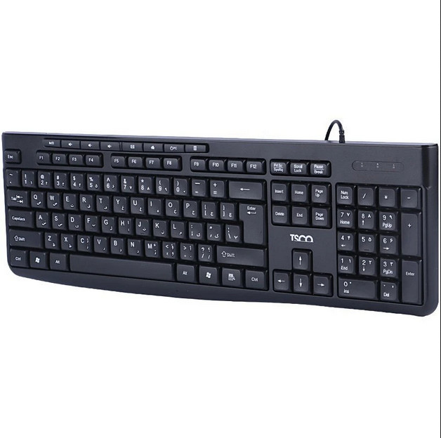 کیبورد سیم دار تسکو (TSCO) مدل TK 8025 (با گارانتی یکساله تسکو)