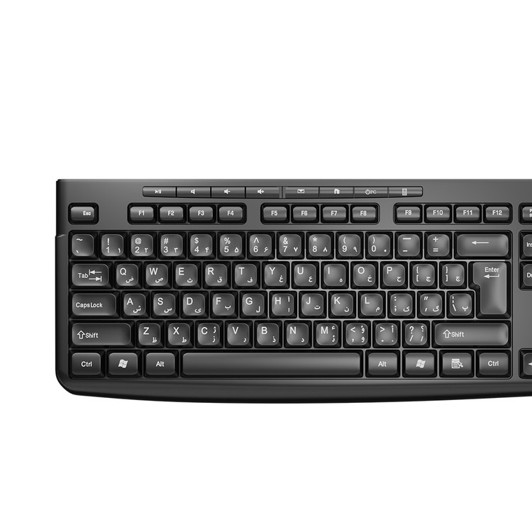 کیبورد سیم دار تسکو (TSCO) مدل TK 8025 (با گارانتی یکساله تسکو)