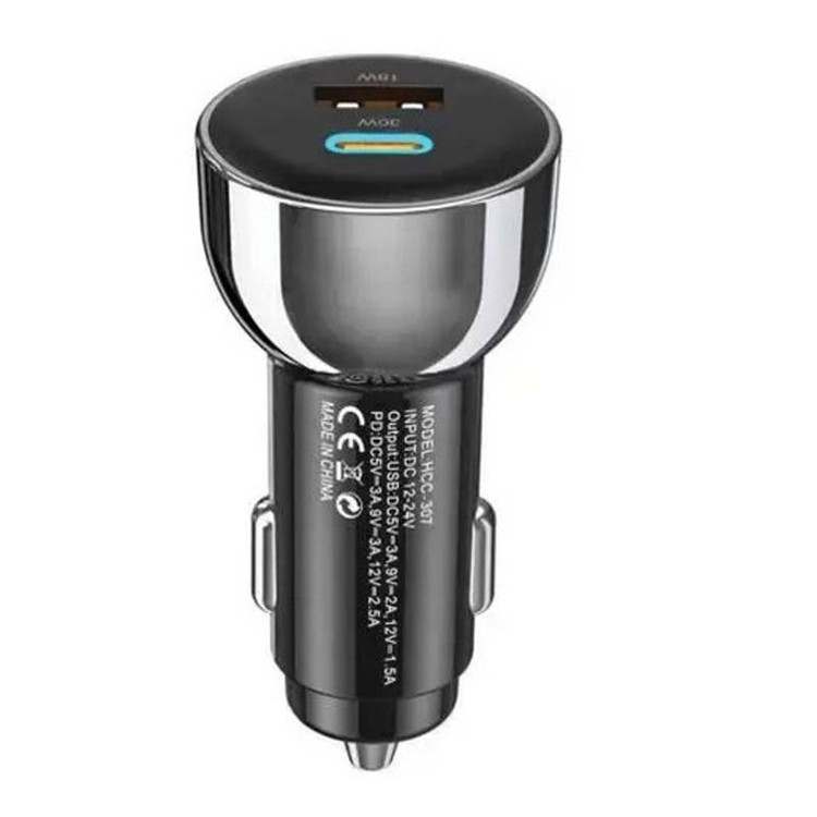 شارژر فندکی 48 وات فست شارژ هیسکا( Hiska) مدل HCC-307